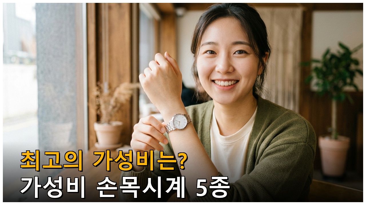 데일리 손목시계 비교 추천 – 선택 가이드