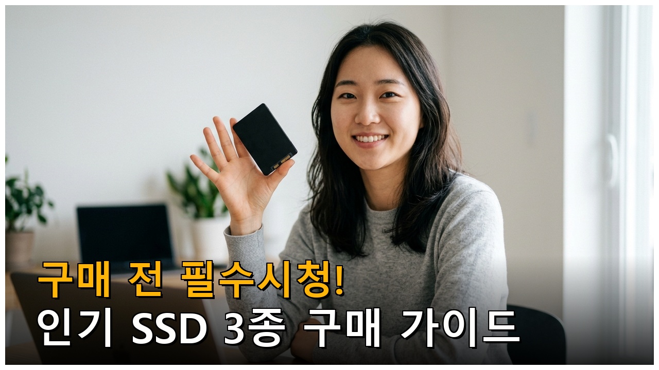 SSD 내장 외장 구매 가이드 – 제품별 특징과 추천