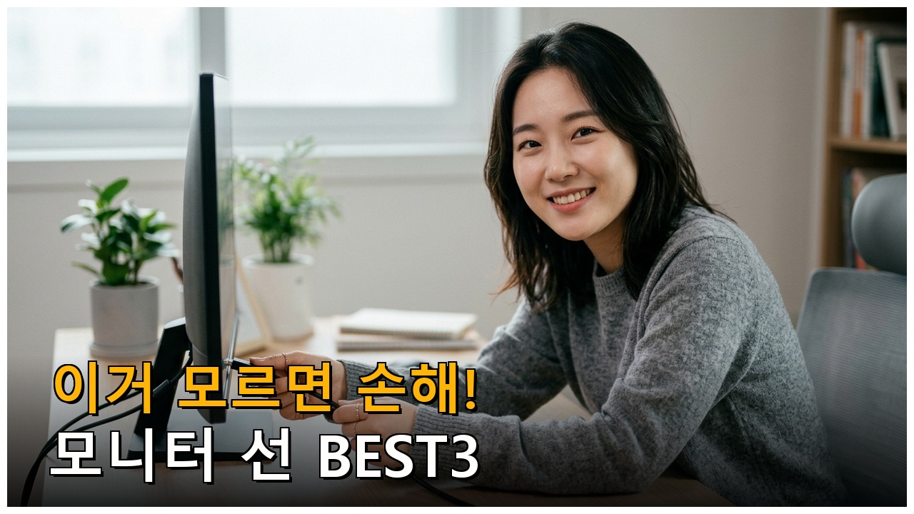 모니터 선 연결 및 정리, 제품 선택 가이드