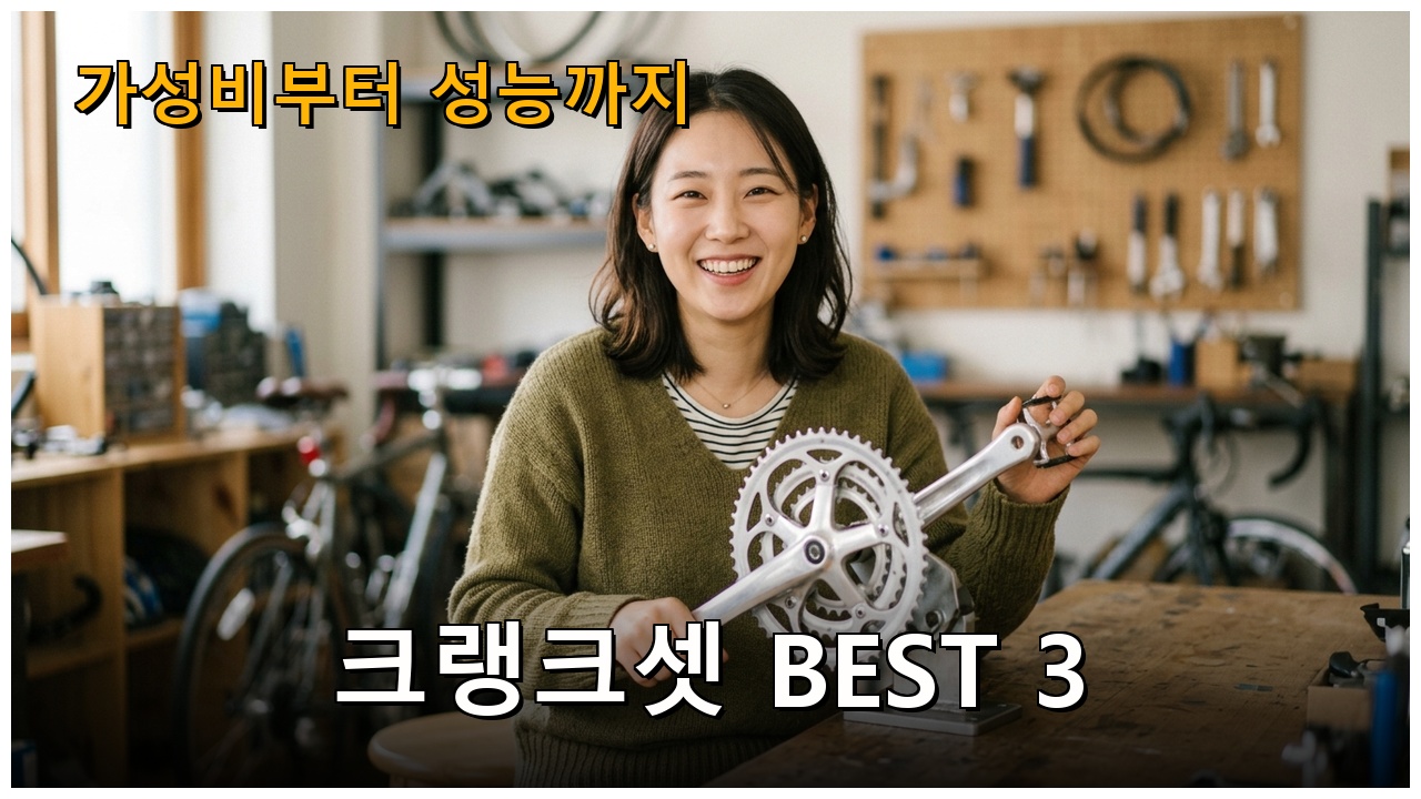 크랭크셋 비교 추천 — 선택 기준 정리